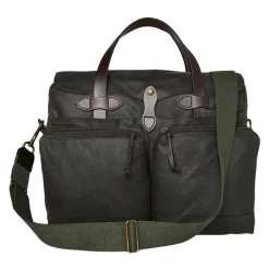 Laptop Tasker<Filson Tin Cloth Briefcase Grøn