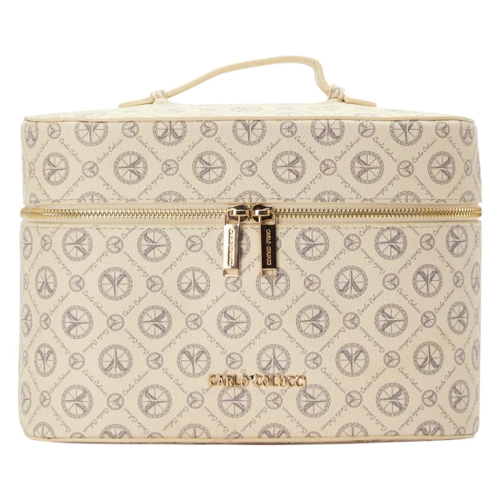 Toilettasker<Carlo Colucci Toilet Bags Beige
