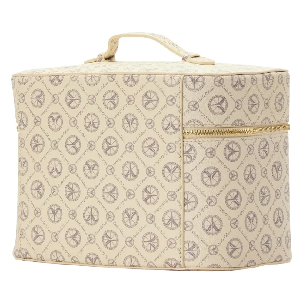 Toilettasker<Carlo Colucci Toilet Bags Beige