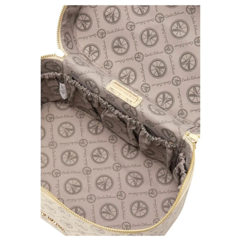 Toilettasker<Carlo Colucci Toilet Bags Beige