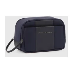 Toilettasker<Piquadro Toiletry bag in fabric Blå