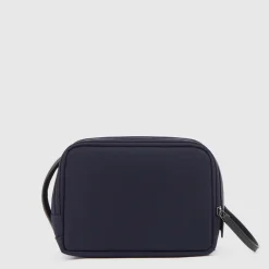 Toilettasker<Piquadro Toiletry bag in fabric Blå