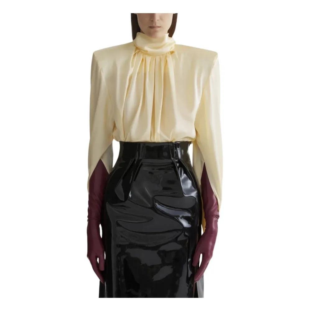 Bluser & Skjorter<Mugler Top Gul