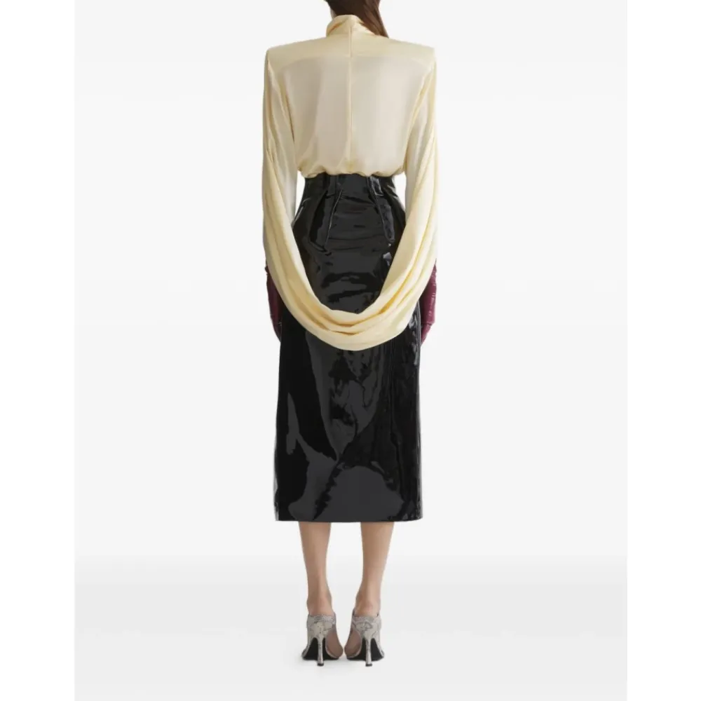 Bluser & Skjorter<Mugler Top Gul