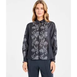 Bluser & Skjorter<Gustav Top lange mouw 60637 Bayanna Grå