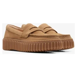 Loafers^Clarks Torhill Penny Loafers Beige