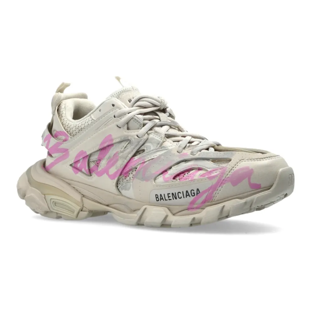 Sneakers<Balenciaga Track Signature Beige