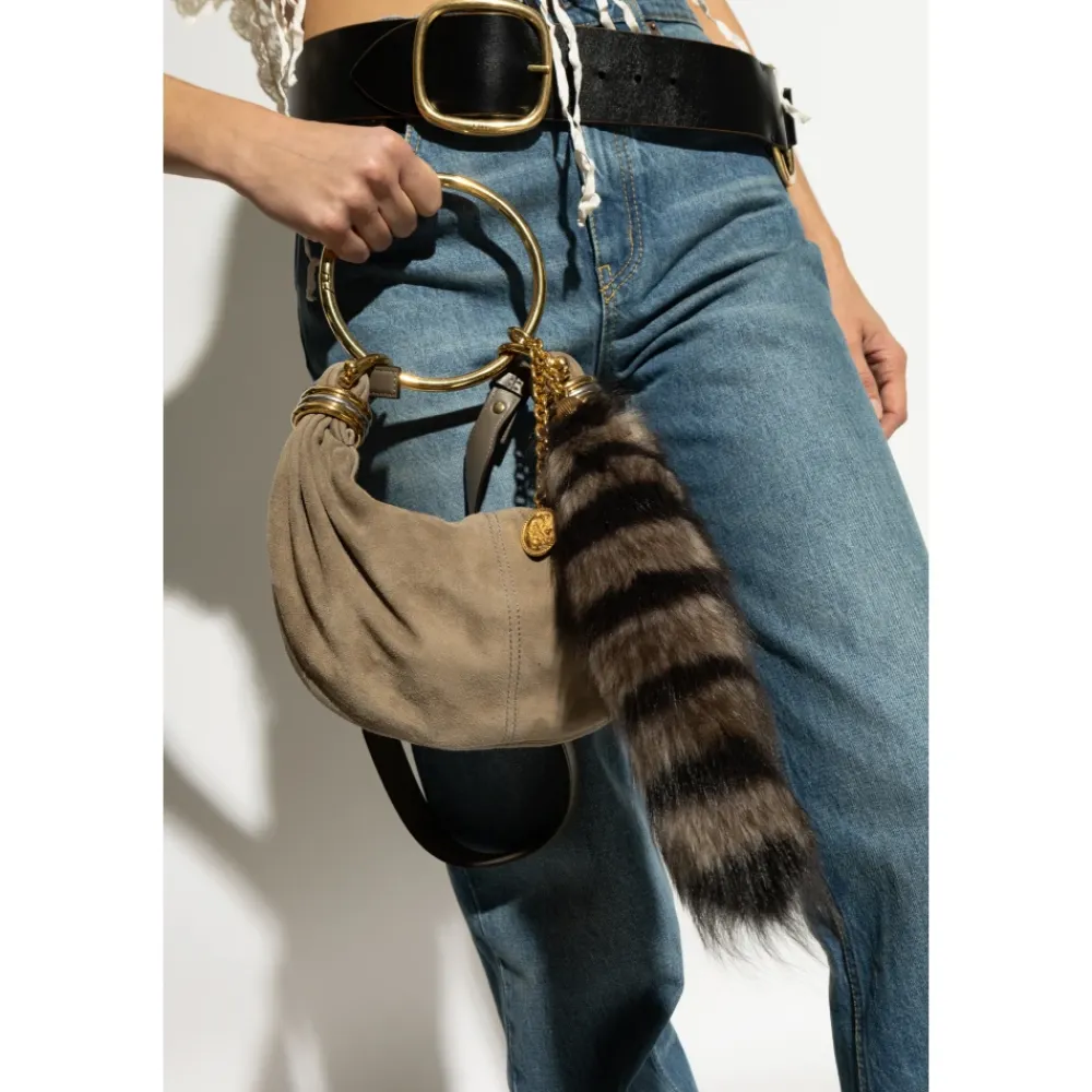 Tilbehør Til Tasker<Chloé Treasure Tails Charm Brun