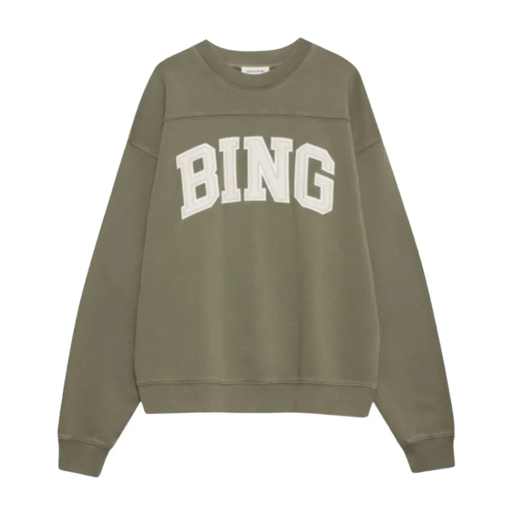 Sweatshirts<Anine Bing Trenton Sweatshirt Grøn