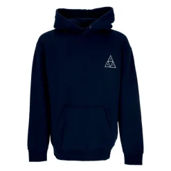Trøjer<HUF Triangle Po Hoodie Sæt Navy Blå