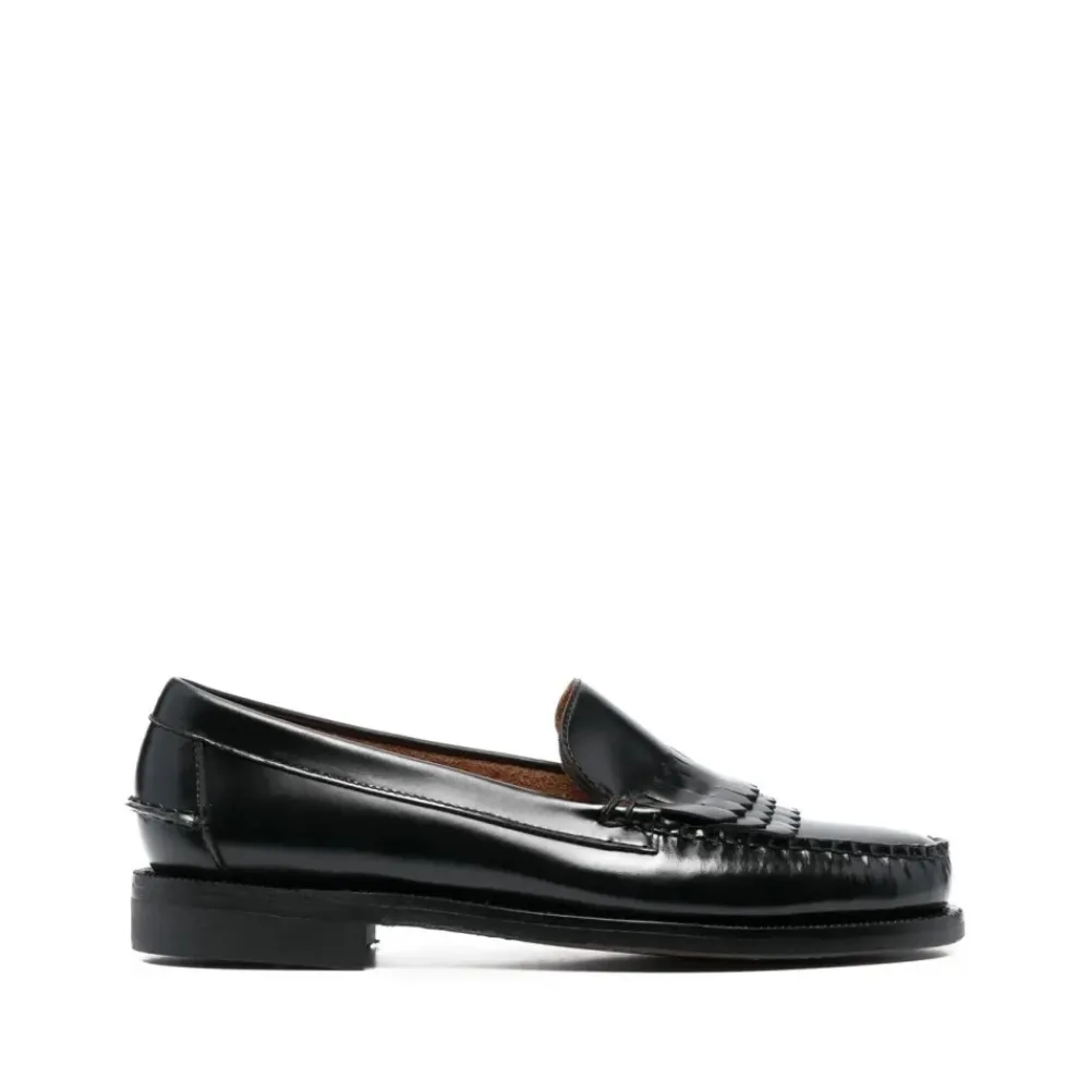 Loafers<Sebago Triple Fringe Loafers Sort