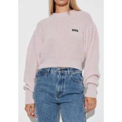 Striktrøjer & Sweatere^ROTATE Birger Christensen Trøje med logo Pink