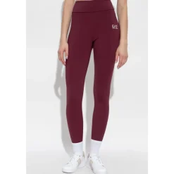 Træningsbukser & Tights<Emporio Armani EA7 Træningsleggings Rød