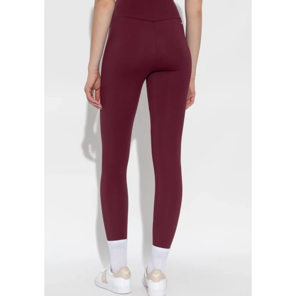 Træningsbukser & Tights<Emporio Armani EA7 Træningsleggings Rød