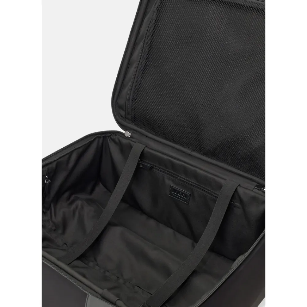 Kufferter<Boggi Milano Trolleytaske i teknisk stof Sort