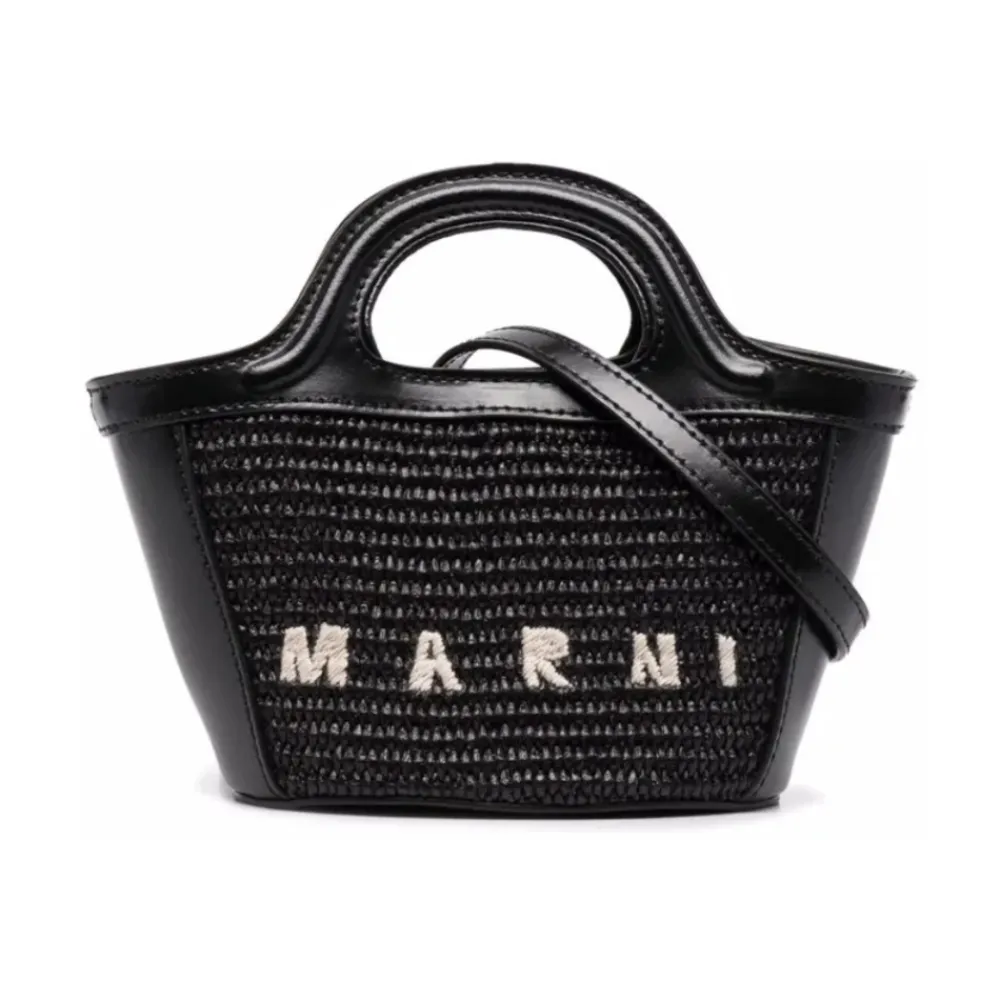 Bæltetasker<Marni Tropicalia Micro Sort