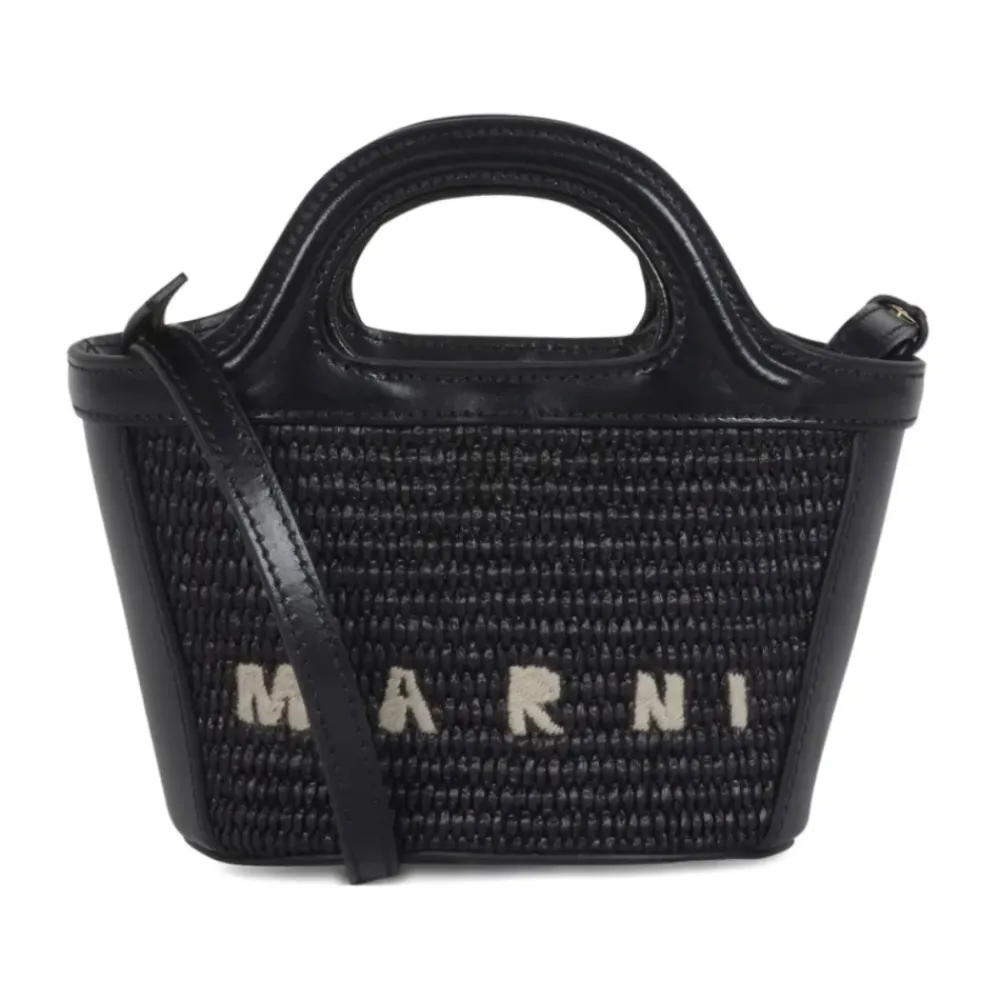Bæltetasker<Marni Tropicalia Micro Sort