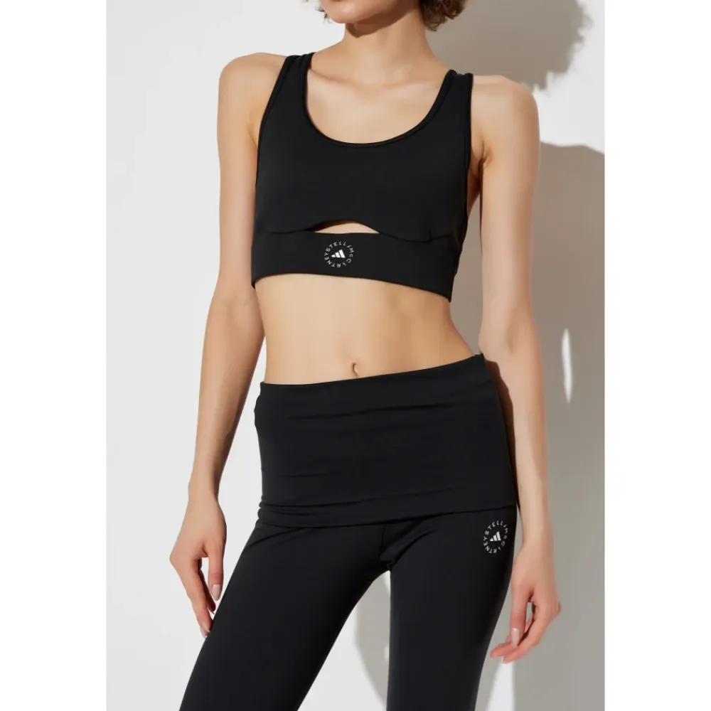 T-Shirts & Toppe<Adidas by Stella McCartney TrueStrength Yoga Sports-BH Sort