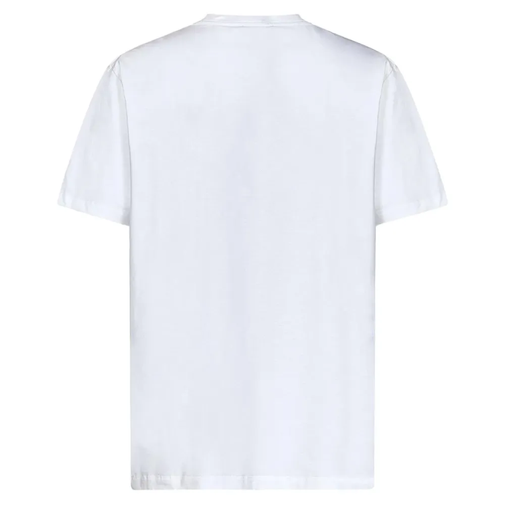 T-Shirts<Saint Laurent T-Shirt Hvid