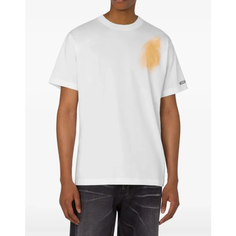 T-Shirts^Moschino T-shirt Hvid