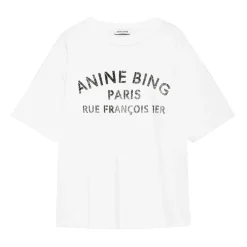 T-Shirts^Anine Bing T-Shirts Hvid