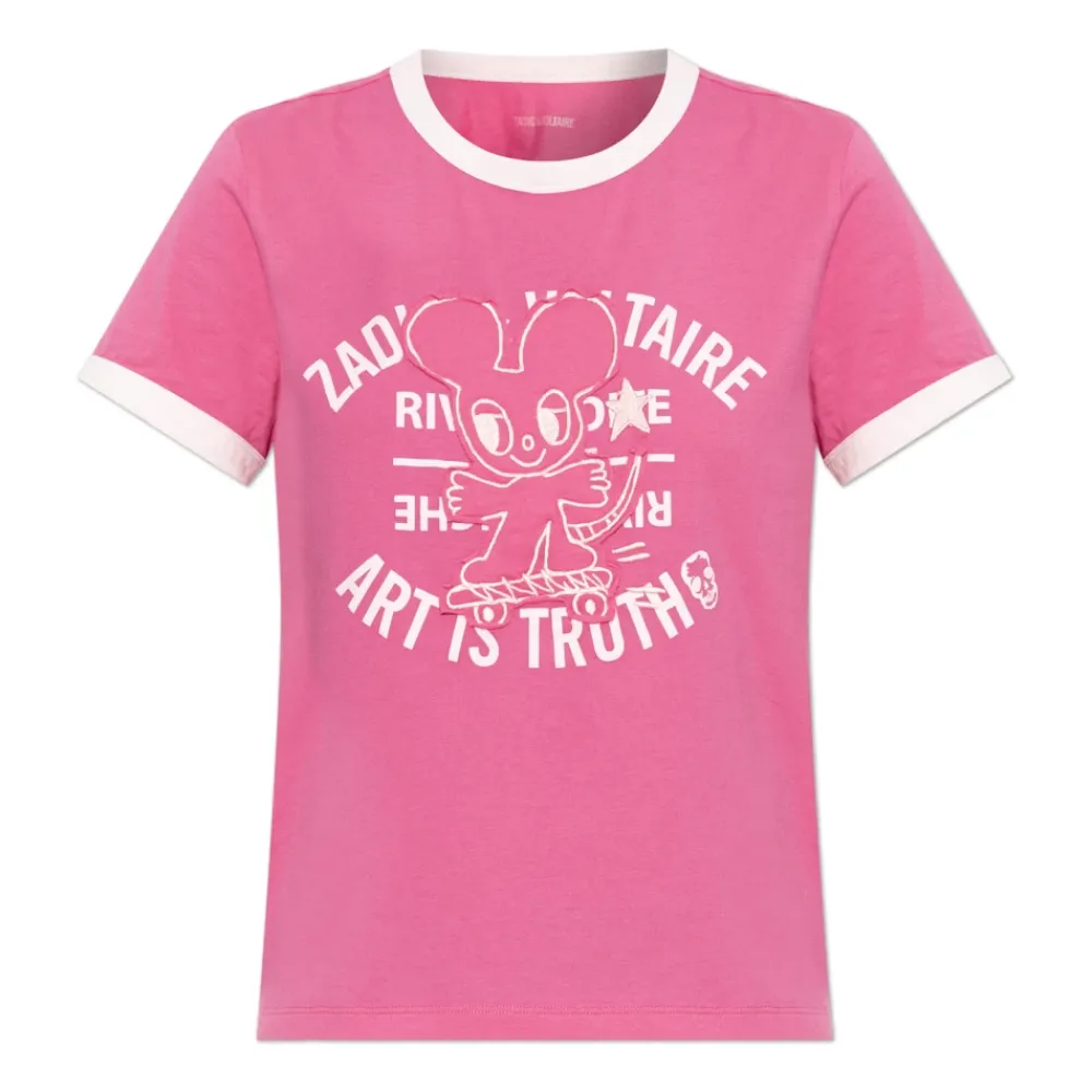 T-Shirts^Zadig & Voltaire T-Shirts Pink