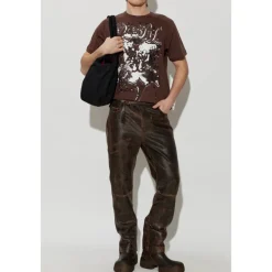 T-Shirts^Diesel T-TADDY T-Shirt Brun