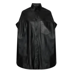 Bluser & Skjorter^Balenciaga Tucked Sleeves Shirt Sort