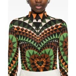 Striktrøjer & Sweatere<FARM Rio Turtleneck Sweater Multifarvet