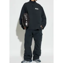 Trøjer^Balenciaga Turtleneck Sweatshirt Sort