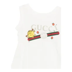 Bodystocking & Sæt<Gucci Tutina estiva set Hvid