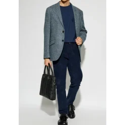 Jakker<Etro Tweed Jakke Blå