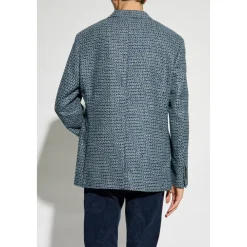 Jakker<Etro Tweed Jakke Blå