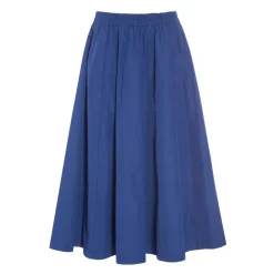 Nederdele^Bitte Kai Rand Twilight Blue Poplin Nederdel Blå