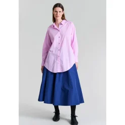 Nederdele^Bitte Kai Rand Twilight Blue Poplin Nederdel Blå