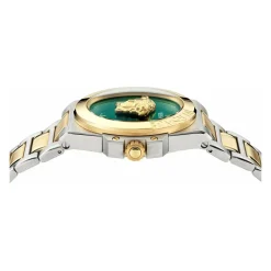 Ure^Versace Two-tone Link Bracelet Watch Grøn