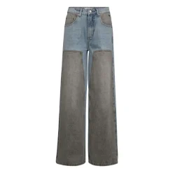 Jeans^Haute L'Amitié Two-Tone Patch Tall Jeans Multifarvet