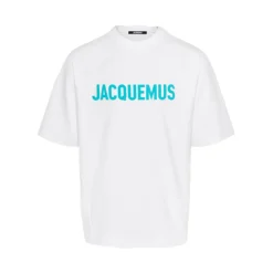 T-Shirts<Jacquemus Typo T-shirt Hvid