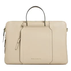 Laptop Tasker<Piquadro Udvidbar arbejdstaske til laptop 14" Beige
