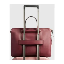 Laptop Tasker^Piquadro Udvidbar Slim Laptop Taske Rød