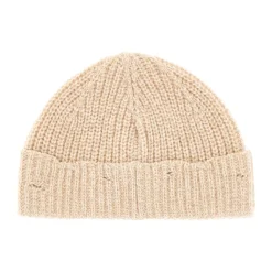 Huer & Kasketter<Marni Uld Beanie til stilfulde kvinder Beige