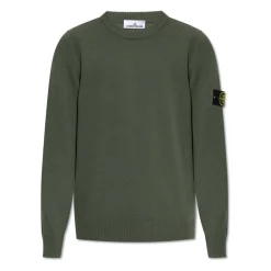 Strik^Stone Island Uld sweater Grøn
