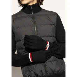 Handsker<Moncler Uldhandsker Sort