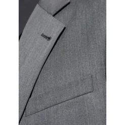 Jakkesæt<Giorgio Armani Uldjakkesæt Grå