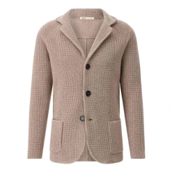 Jakker<Maurizio Baldassari Uldstrik Blazer Brun