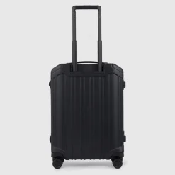 Kufferter^Piquadro Ultra Slim Cabin Trolley Kuffert Sort