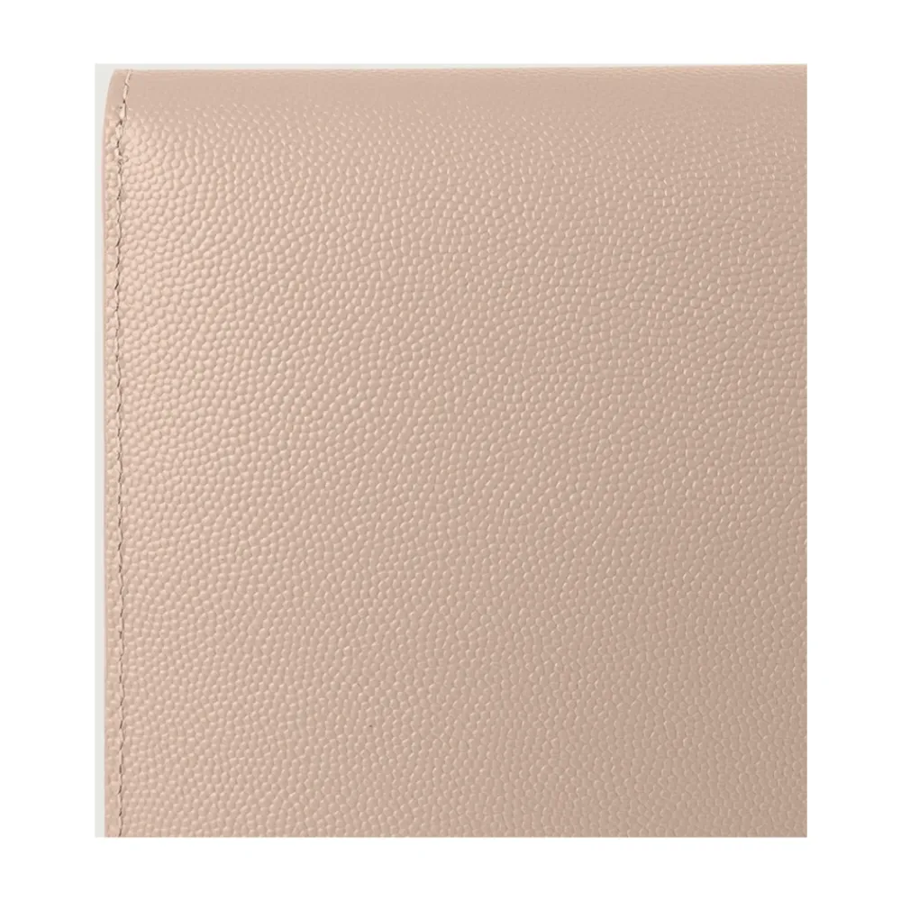 Clutch^Saint Laurent Uptown Pouch Beige