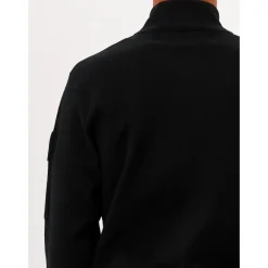 Strik^C.P. Company Urban Wool Zipped Cardigan Sort