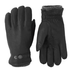 Handsker<Hestra Utsjö Deerskind Primaloft Handsker Sort