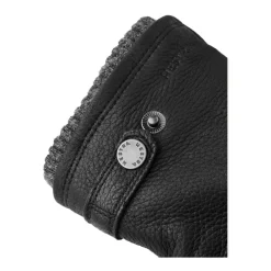Handsker<Hestra Utsjö Deerskind Primaloft Handsker Sort